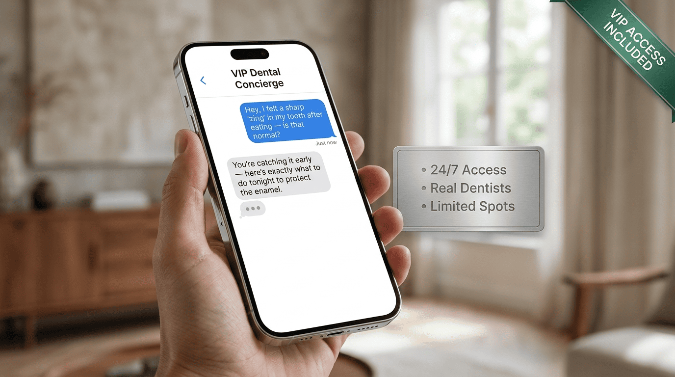 The “VIP Concierge” Dental Hotline ($297 Value)